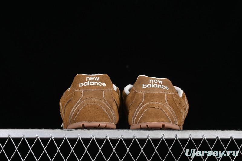 Miu Miu x New Balance 530 Low-Top Retro Running Sneakers with Deconstructed Design - AJD4