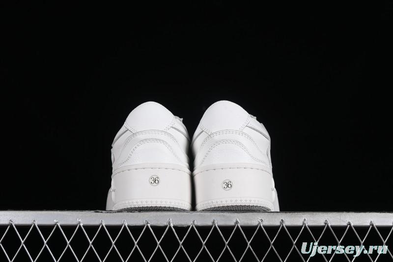 SMFK Comfortable Chunky Sole White Sneakers - T.D4