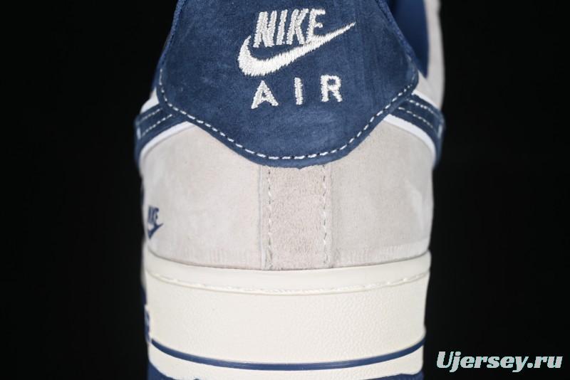 Nike Air Force 1 '07 Low Collaboration with Violent Bear - Snow Grey Pigskin Edition - KK1988-053