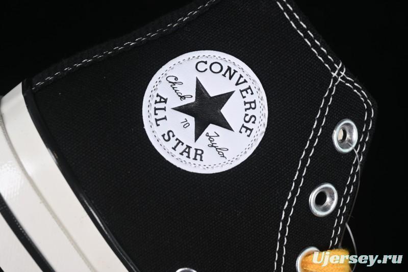 Converse Chuck 1970s High-Top Casual Canvas Sneakers with Classic Graffiti Limited Edition Three-Star Logo - 162050C