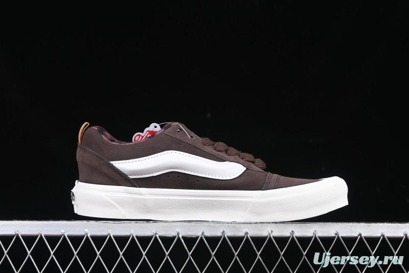 Vans Knu Skool Low Top Retro Casual Vulcanized Sneakers - VN000CS0DFN