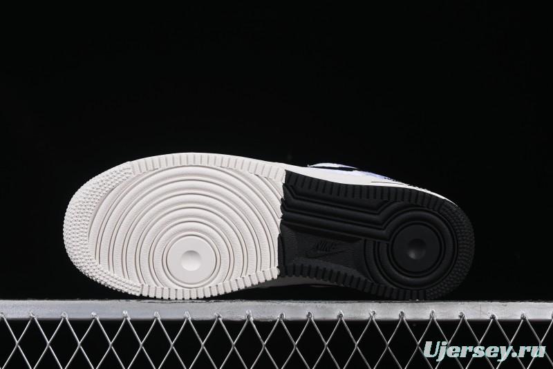 Nike Air Force 1 '07 Low North Face Edison Chen Collaboration White Silk Dual-Tone Casual Sneakers - DM6868-054