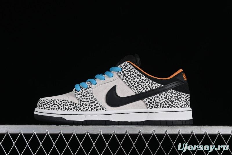 Nike SB Dunk Low Safari "Olympics" Stone Pattern SB Low Top Casual Sneakers - FZ1233-002