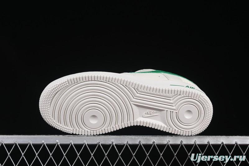 Nike Air Force 1 '07 Low Ted x Portland Collaboration Reflective Green Sneakers - DD8959-707