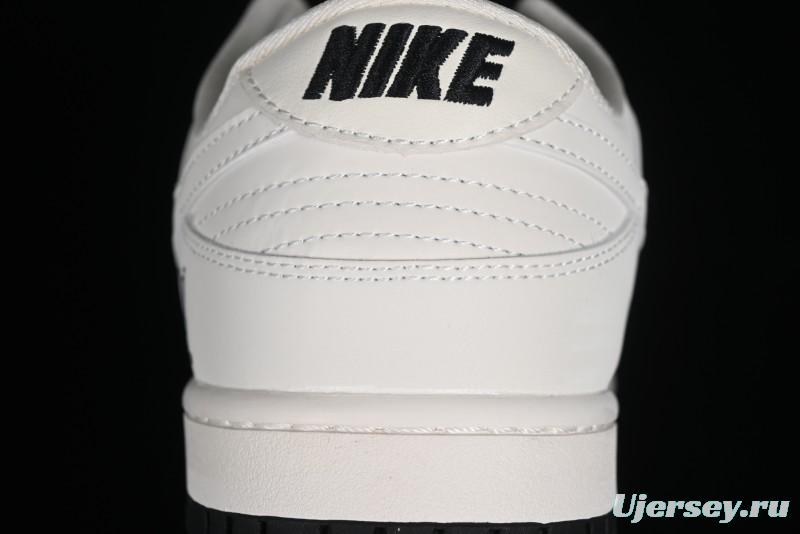 Nike SB Dunk Low LV Collaboration - Double Swoosh Beige Black Anniversary High-End Custom Low-Top Casual Sneakers - XX2025-307