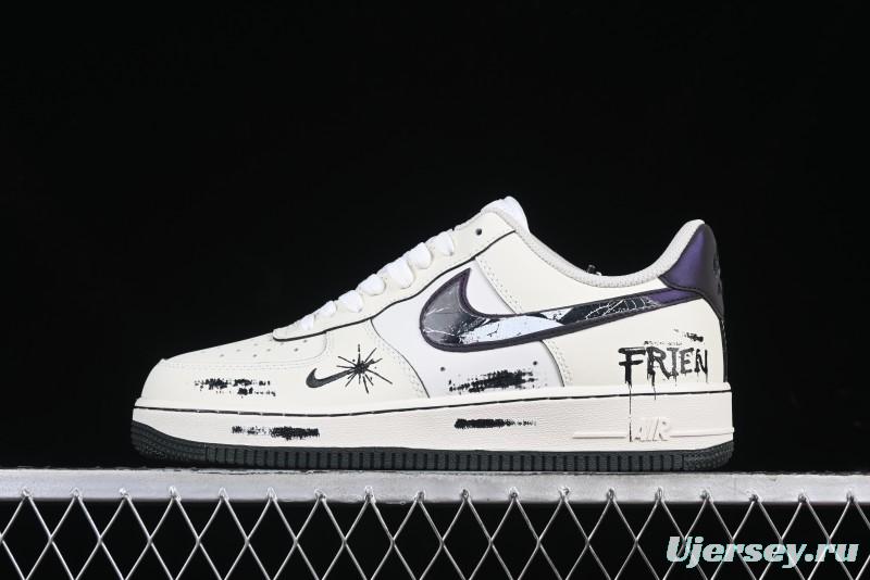 Nike Air Force 1'07 Low "Night Gun Hole" Casual Sneakers - FB1893-999