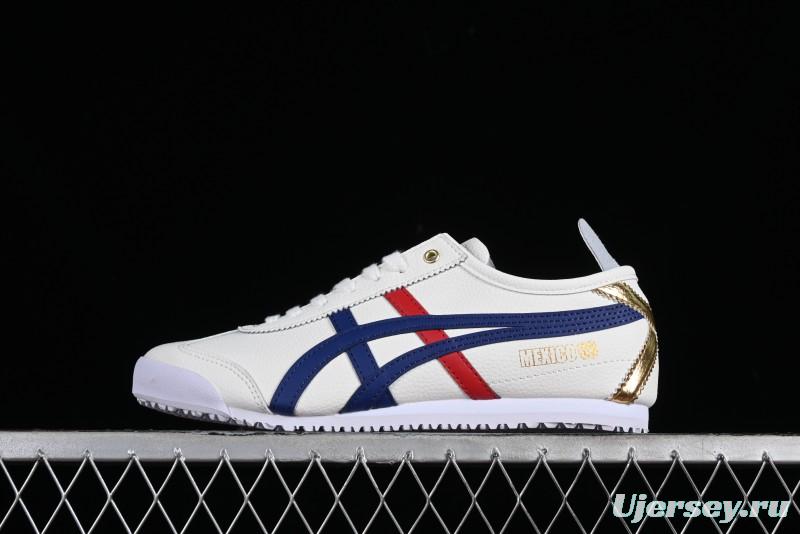 Onitsuka Tiger Mexico 66 Low-Top Leather Sneakers for Casual Running - D507L-0152