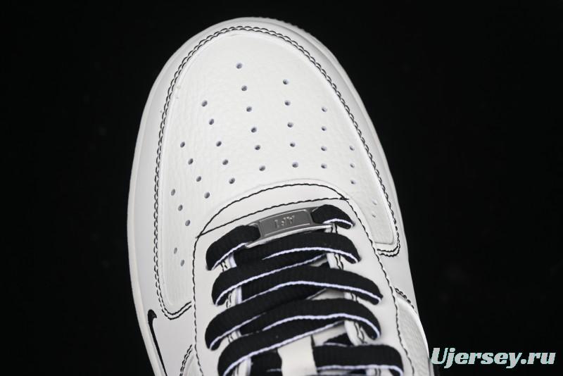 Nike Air Force 1 '07 Low Collaboration Sneakers with Black Stitch Dual-Color Sole - CH6336-515