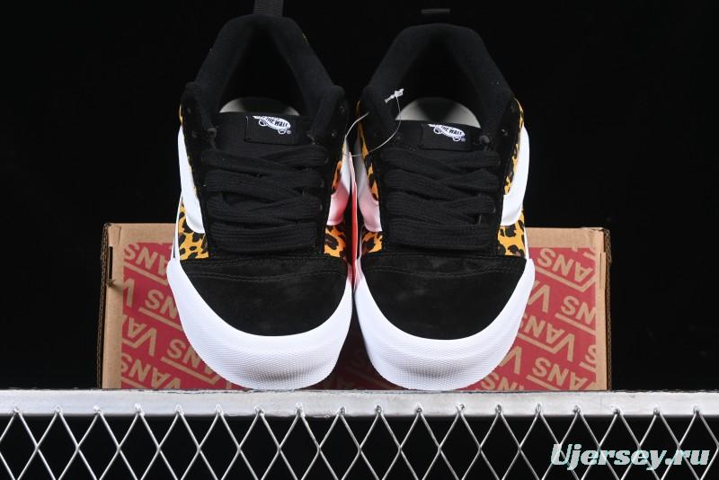 Vans Knu Skool Low Top Casual Sneakers in Leopard Print - VN000CR5CJK