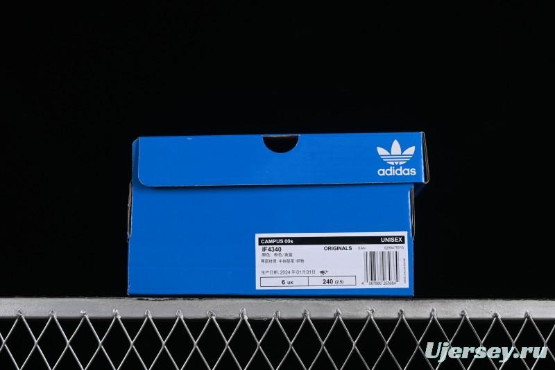 Adidas Originals Campus 00s IF4340 College Series Retro Casual Sneakers - IF4340