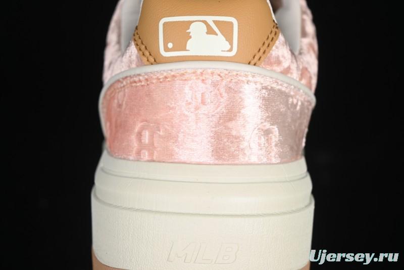 New York Yankees MLB Bigball Chunky Window Velvet Monogram Thick Platform Casual Running Shoes - 3ASXCVC4643BGS