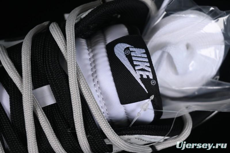 Nike Dunk Low Letter Panda Black Grey High Street Deconstructed SB Strap Low-top Casual Skate Shoes - CW1590-100