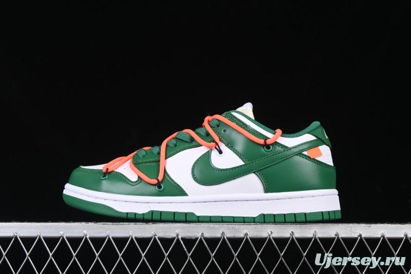 Off-White x Futura x Nike Dunk Low OW Collaboration Sneakers - CT0856-100