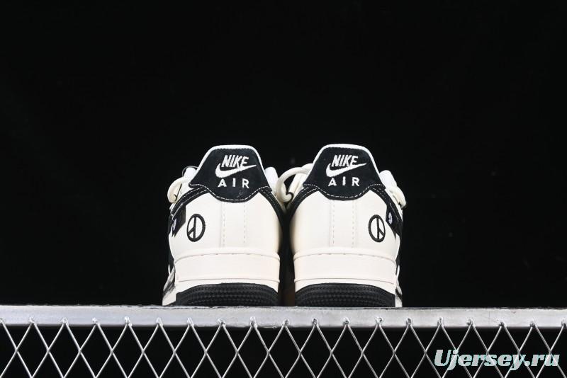 Nike Air Force 1 '07 Low GDragon Collaboration Daisy Graffiti Lace-Up Low-Top Casual Sneakers - DM6688-011