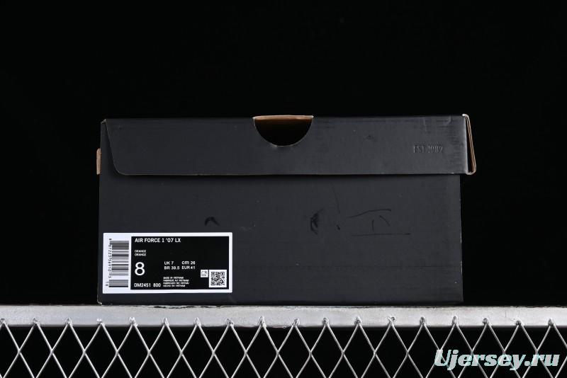 Nike Air Force 1 Low Luxe Casual Sneakers with Thick Sole and Waterproof Design - DM2451-800