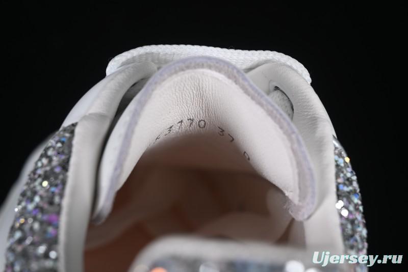 Alexander McQueen Oversized Sneakers with White Crystals - D.E5