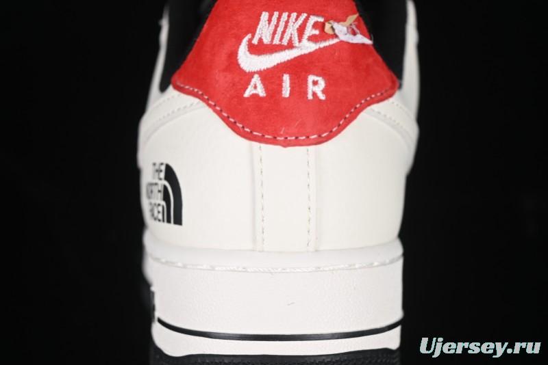 Nike Air Force 1 '07 Low The North Face Collaboration Year of the Snake Limited Edition Golden Snake Design Low-Top Casual Sneakers - DM6688-028