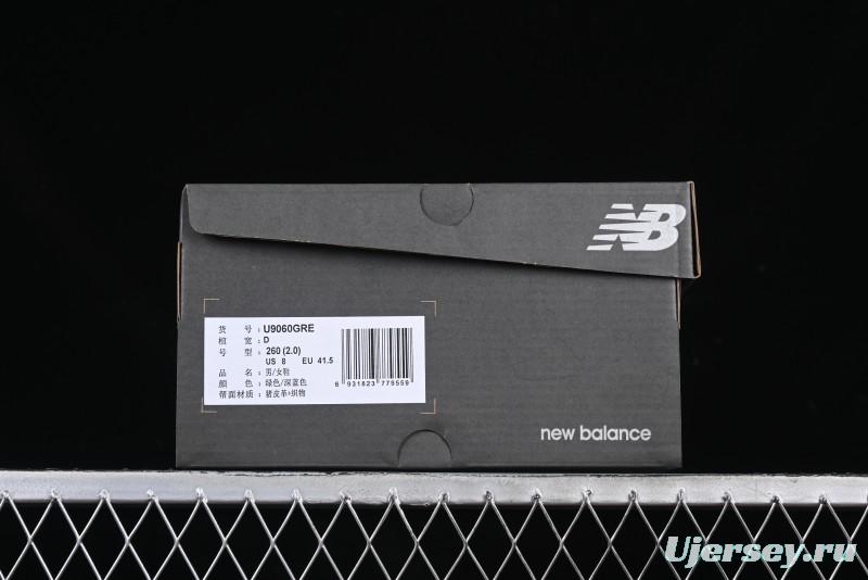 New Balance 9060 Retro Casual Running Shoes with ABZORB Cushioning Technology - U9060GRE