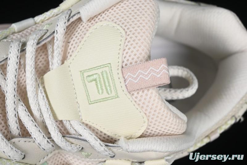 Fila Fusion Retro Mars Running Shoes with Lace-Up Design - F12W432101FAP