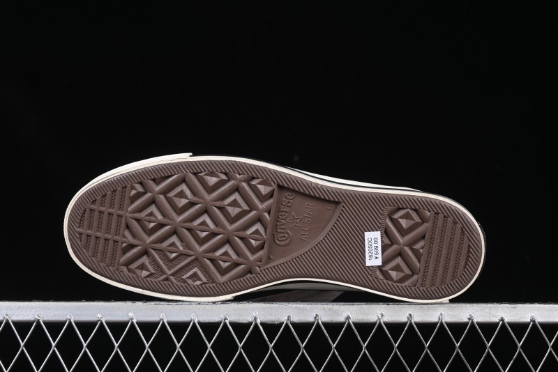 Converse Chuck 1970s High-Top Casual Canvas Sneakers with Classic Graffiti Limited Edition Three-Star Logo - 162050C