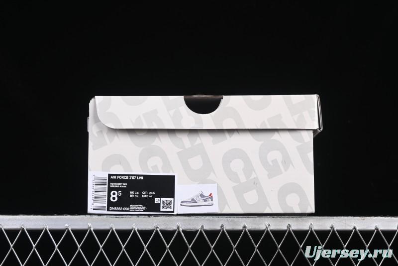 Nike Air Force 1 '07 Low The North Face x CDG Light Grey Casual Sneakers - DM6688-050