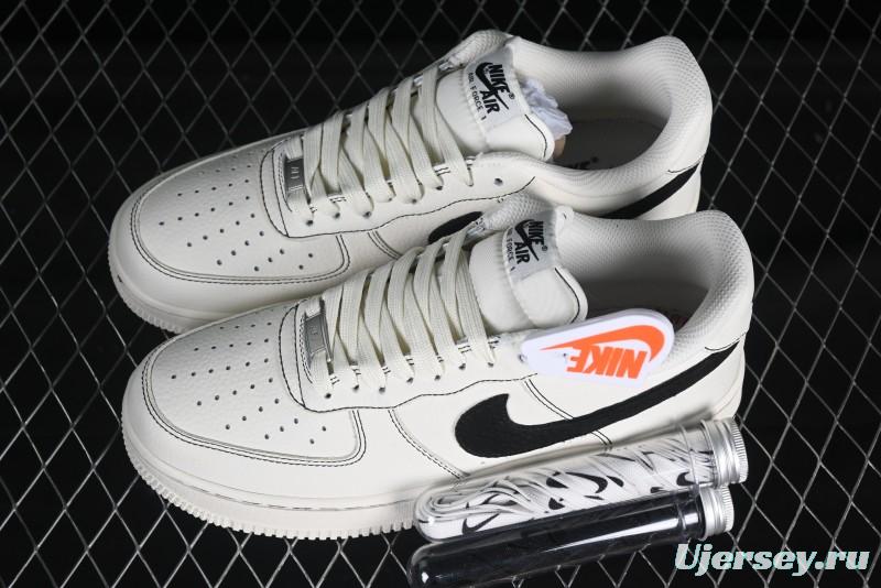 Nike Air Force 1'07 Low Casual Sneakers with Full-Length Air Cushion - HQ2037-200