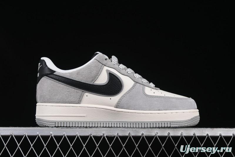 Nike Air Force 1 '07 Low The North Face Collaboration Grey Suede Casual Sneakers - XZ6188-763