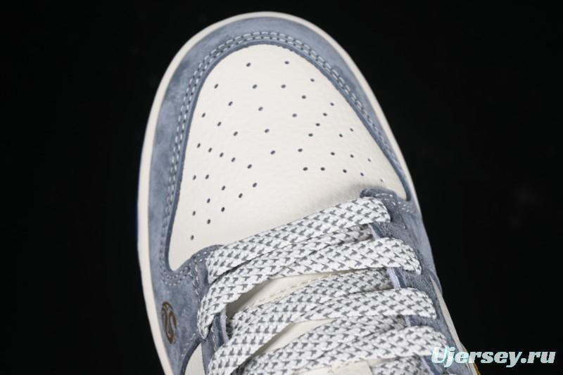 Nike SB Dunk Low Year of the Snake Limited Edition - Gold Snake Anniversary Custom Low-Top Casual Sneakers - XX3168-116