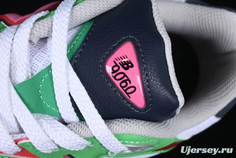 New Balance 9060 Retro Casual Running Sneakers with ABZORB Cushioning Technology - U9060NBN