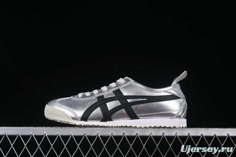 Onitsuka Tiger Mexico 66 Low-Top Leather Sneakers for Casual Running and Leisure - 1183B566-020