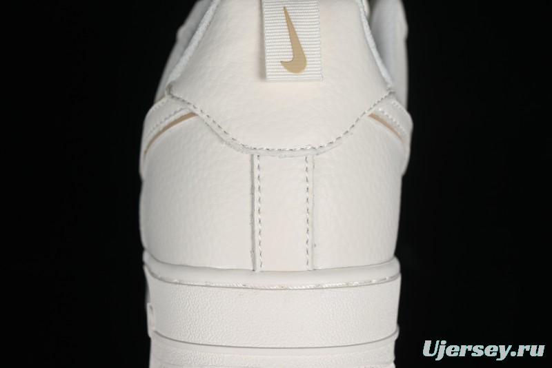 Nike Air Force 1 '07 Low Classic Khaki Mini Swoosh Starry Sky Low-Top Casual Sneakers - MJ0319-027