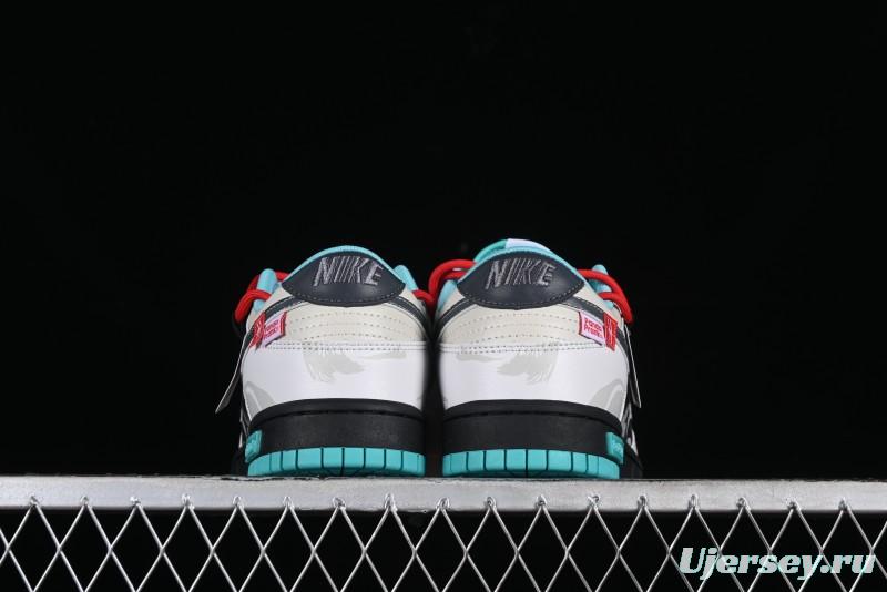 Nike Dunk Low Panda Prank CNY Year of the Dragon Limited Edition SB Low-top Casual Sneakers - DV0831-101