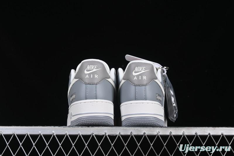 Nike Air Force 1 '07 Low Supreme Collaboration Polka Dot Swoosh Casual Sneakers - DM6688-023