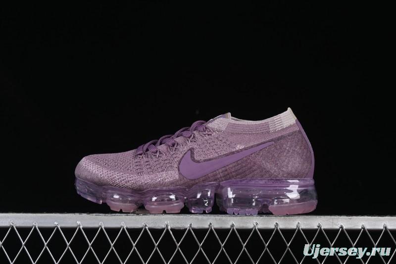 Nike Vapormax Flyknit Breathable Casual Running Shoes with Full-Length Air Cushion - 849557-500