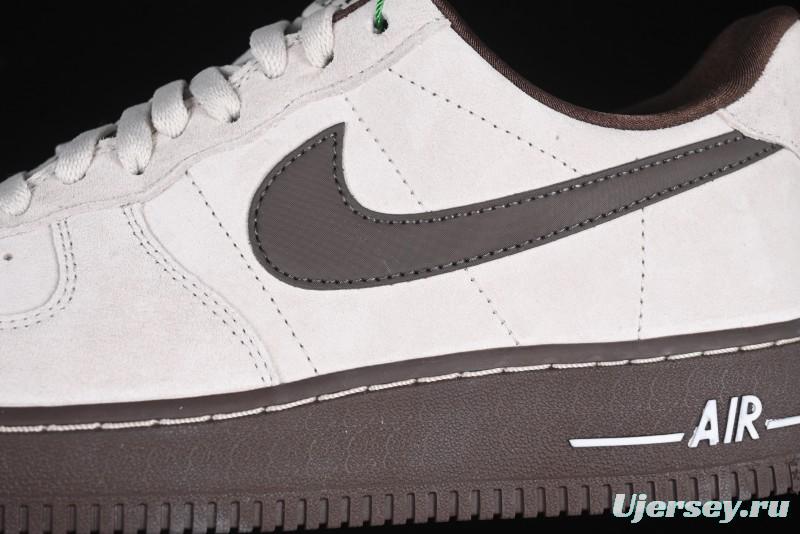 Nike Air Force 1 '07 Low Casual Sneakers with Full-Length Air Cushion - HQ3485-104