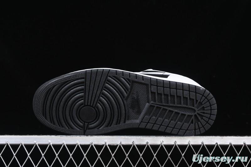 Nike Air Jordan 1 Low AJ1 Reverse Panda Low-Top Lifestyle Basketball Shoes - 553560-172