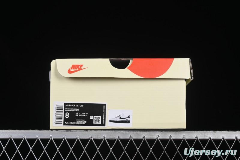 Nike Air Force 1 '07 Low Stussy Collaboration Beige Grey Jade Sole Low-Top Casual Sneakers - XZ6188-196