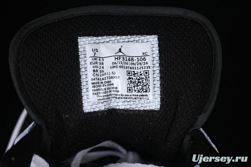 Nike Air Jordan 1 Low AJ1 Grey White Black Swoosh Casual Sneakers - HF3148-106