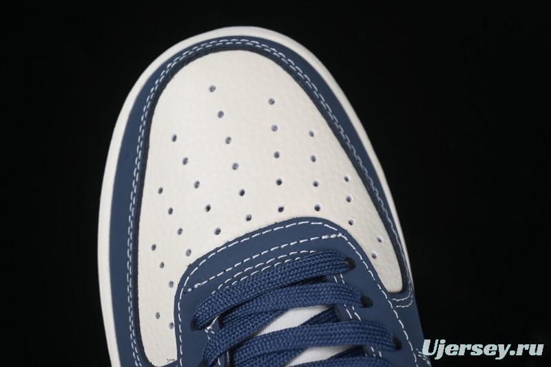 Nike Air Force 1 '07 Low Teddy Bear Collaboration Suede Blue Low-Top Casual Sneakers - KK1988-054