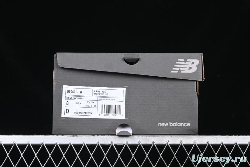 New Balance 9060 Retro Running Shoes with ABZORB Cushioning Technology - U9060BPM