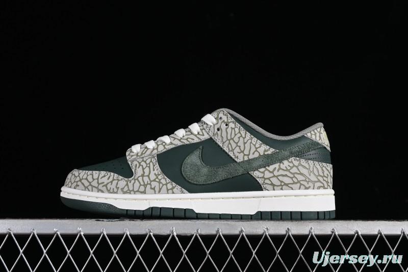Nike Dunk Low Urban Landscape 2.0 Cracked Suede SB Low-Top Casual Sneakers - HF4878-053