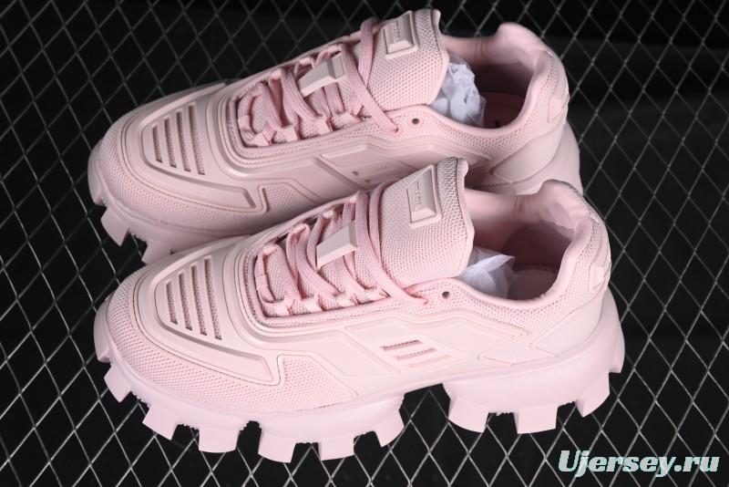 Prada Cloudbust Air Thunder Lifestyle Low-Top Sneakers with Anti-Slip and Wear-Resistant Design - 1E819L