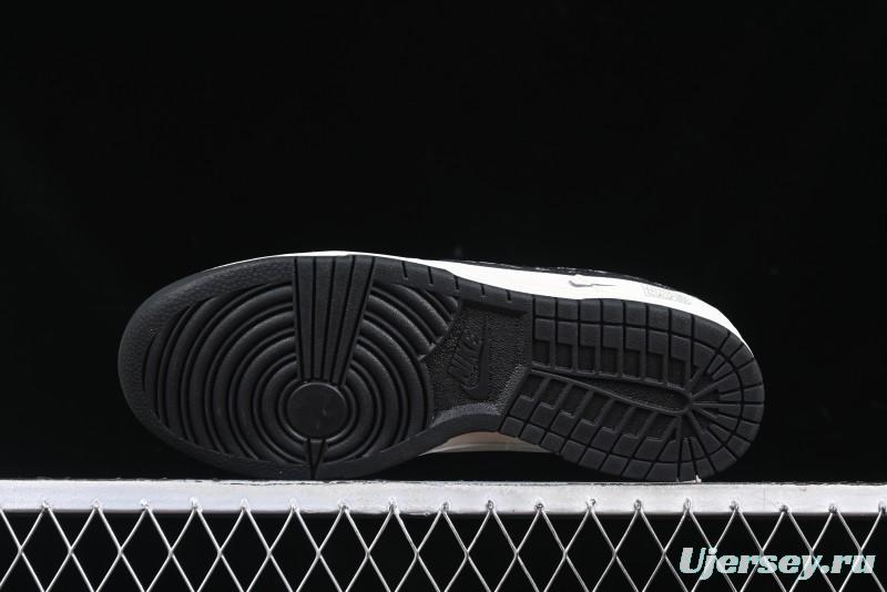 Nike SB Dunk Low Stussy Anniversary Custom Low-Top Casual Skate Shoes - DJ2024-055