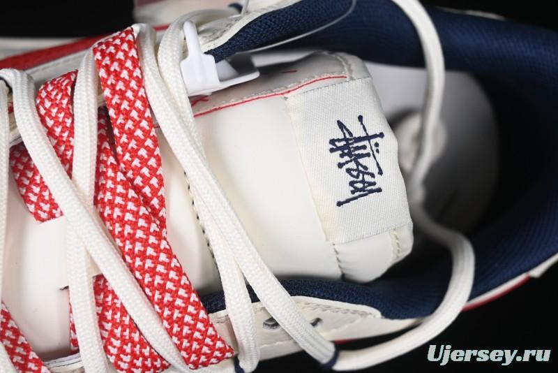 Nike Travis Scott x Fragment Design x Air Jordan 1 Low OG SP AJ1 Retro Sneakers with Reverse Swoosh - SJ0086-138