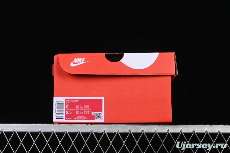 Nike Runtekk V2K Retro Low-Top Running Shoes with Cushlon Midsole and Anti-Slip Design - HJ4497-400