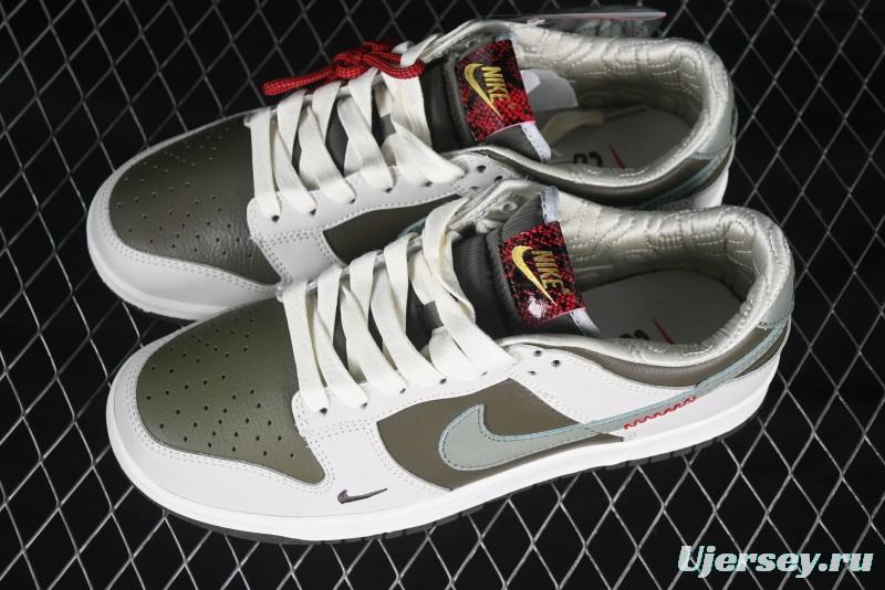 Nike SB Dunk Low Year Of Snake Limited Edition Low-Top Skateboarding Shoes - HV5980-231