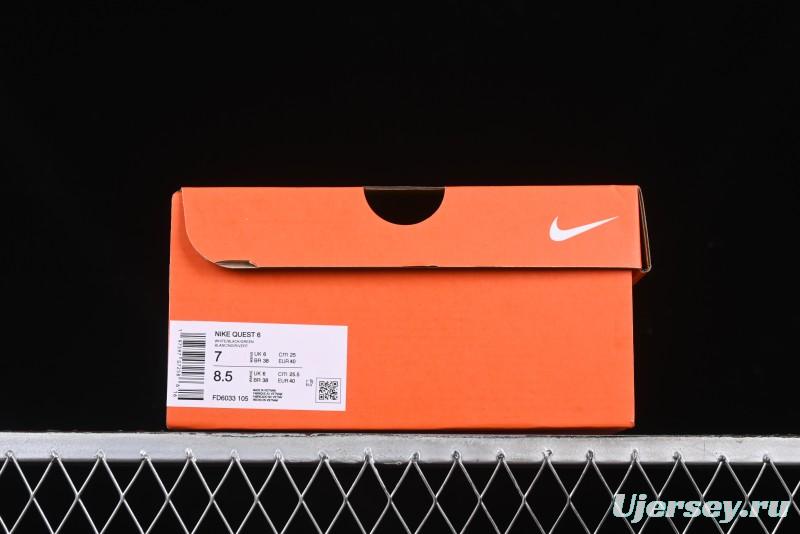 Nike Quest 6 Extreme Series Cushioned Lightweight Running Shoes - FD6033-105