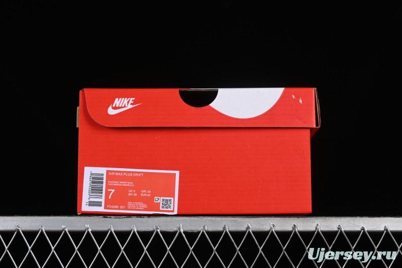 Nike Air Max Plus Drift Running Shoes with Air Cushion Technology - FD4290-001