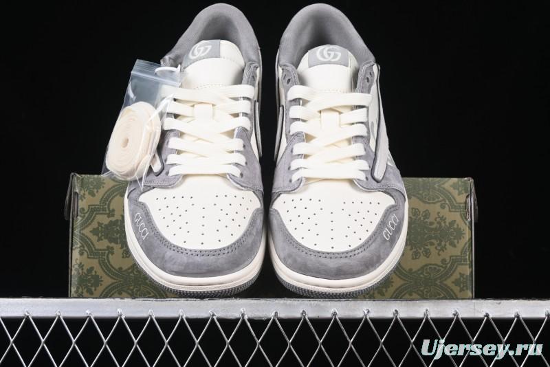 Nike Travis Scott x Fragment Design x Air Jordan 1 Low OG SP AJ1 Sneakers - DM9288-001