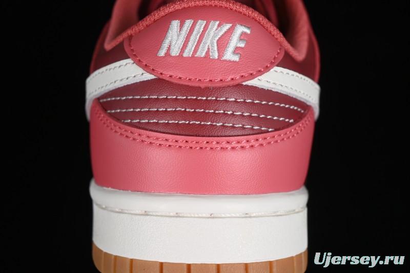 Nike Dunk Low SB Casual Sneakers in Strawberry Bear Colorway - DD1503-603